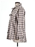 Caslon Checkered-gingham Tan Coat Size L - photo 5