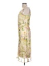 DressBarn 100% Polyester Tropical Tan Cocktail Dress Size 12 - photo 5