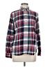 Tommy Hilfiger Plaid Blue Long Sleeve Button-Down Shirt Size M - photo 1