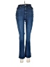 Express Chevron-herringbone Blue Jeans Size Med short - photo 1