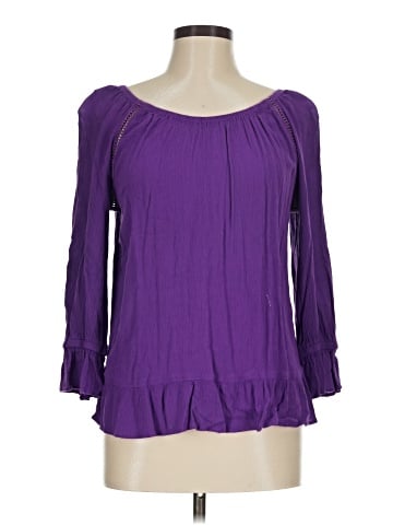 INC International Concepts 3/4 Sleeve Blouse (view 1)