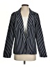 Andree by UNIT 100% Polyester Stripes Blue Blazer Size S - photo 1