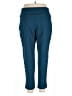 Hybrid & Company Solid Teal Active Pants Size 3X - photo 2