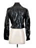 Bar III 100% Polyester Metallic Black Jacket Size S - photo 2