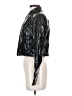 Bar III 100% Polyester Metallic Black Jacket Size S - photo 5