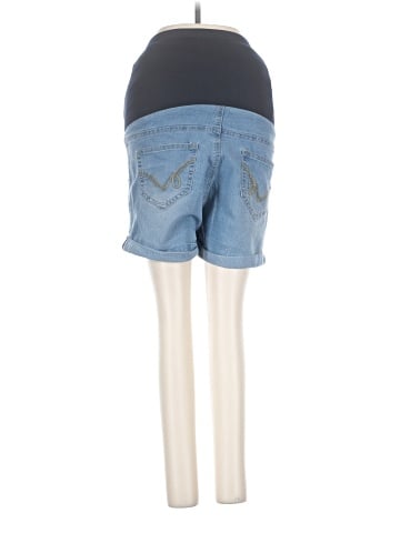 Times Two Maternity Denim Shorts (view 2)
