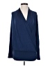 Amour Vert Blue Long Sleeve Top Size XS - photo 1