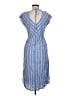 Universal Thread Stripes Blue Casual Dress Size M - photo 2