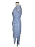 Universal Thread Stripes Blue Casual Dress Size M - photo 5