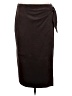 J. McLaughlin Solid Brown Casual Skirt Size 8 - photo 1