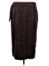 J. McLaughlin Solid Brown Casual Skirt Size 8 - photo 2