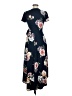 Fortune + Ivy Floral Blue Casual Dress Size M - photo 2