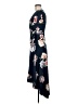 Fortune + Ivy Floral Blue Casual Dress Size M - photo 5
