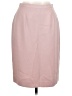 Kasper 100% Polyester Solid Pink Formal Skirt Size 10 Petite - photo 1