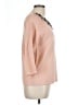 Ann Taylor Solid Pink Pullover Sweater Size L - photo 4