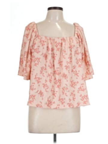 Ann Taylor LOFT 3/4 Sleeve T-Shirt (view 1)