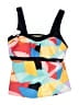 ZeroXposur Graphic Blue Swimsuit Top Size 1X - photo 1