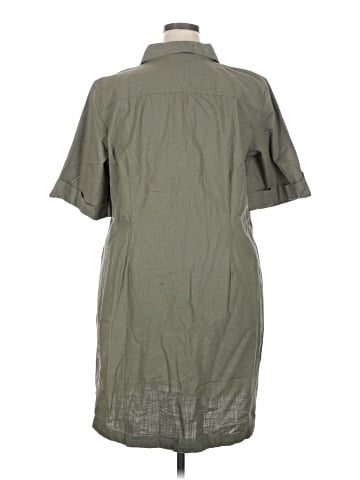 Karen Scott Short Sleeve Button-Down Shirt (view 2)