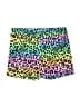 Justice Animal Print Blue Green Athletic Shorts Size 16 - photo 1