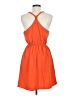 Aqua Solid Orange Casual Dress Size M (estimated) - photo 2