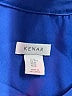 Kenar 100% Polyester Blue Short Sleeve Blouse Size M - photo 7