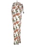 Blue Rain Floral Ivory Casual Pants Size S - photo 4