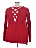 Ambiance Apparel 100% Acrylic Red Pullover Sweater Size 3X - photo 2