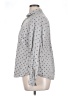Maurices Polka Dots Gray Long Sleeve Button-Down Shirt Size XL - photo 5