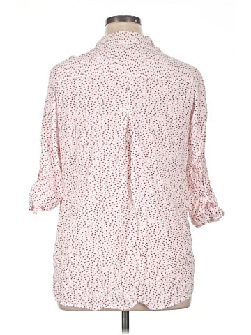 Velvet Heart 3/4 Sleeve Button-Down Shirt (view 2)