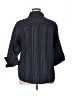 White Stag Stripes Blue 3/4 Sleeve Button-Down Shirt Size 16 - photo 2
