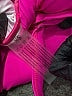 Unbranded Solid Pink One Piece Swimsuit Size XS - photo 3
