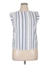 Monteau Blue Sleeveless Blouse Size XL - photo 1