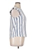 Monteau Blue Sleeveless Blouse Size XL - photo 4