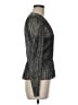 Sabina Musayev 100% Polyester Silver Long Sleeve Top Size M - photo 4