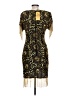 Assorted Brands Gold Cocktail Dress Size L - photo 2