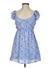 Altar'd State 100% Polyester Hearts Blue Casual Dress Size XXS - photo 1