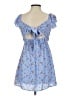 Altar'd State 100% Polyester Hearts Blue Casual Dress Size XXS - photo 2