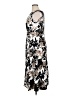 Perceptions Print Black Cocktail Dress Size XL - photo 5
