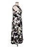 Perceptions Print Black Cocktail Dress Size XL - photo 4