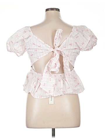 Francesca's Short Sleeve Blouse (view 2)