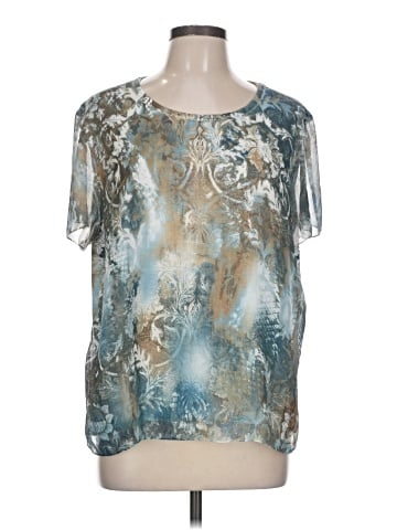 Alfred Dunner Short Sleeve Blouse (view 1)
