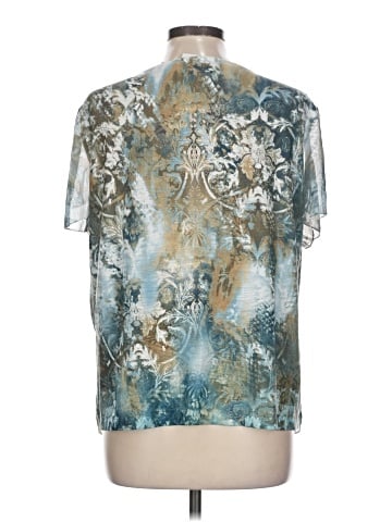 Alfred Dunner Short Sleeve Blouse (view 2)