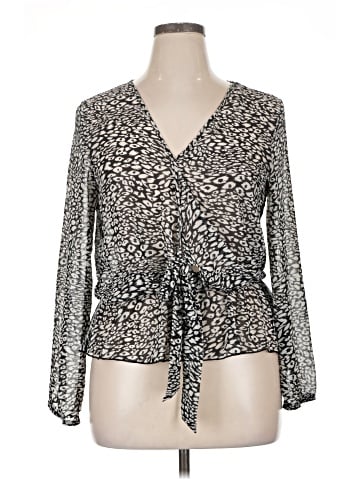 Roommates Long Sleeve Blouse (view 1)