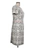 Connected Apparel Tweed Gray Casual Dress Size 10 - photo 4