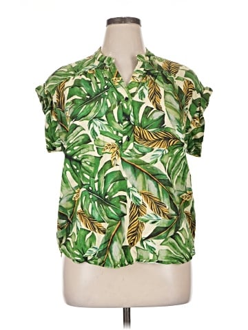 RACHEL Rachel Roy Short Sleeve Blouse (view 1)