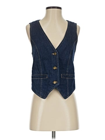 Ann Taylor LOFT Denim Vest (view 1)