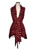Adrienne Vittadini Stripes Red Vest Size L - photo 1
