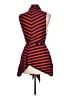 Adrienne Vittadini Stripes Red Vest Size L - photo 2