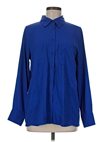 DG^2 by Diane Gilman Long Sleeve Blouse (view 1)