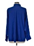 DG^2 by Diane Gilman 100% Polyester Blue Long Sleeve Blouse Size M - photo 2